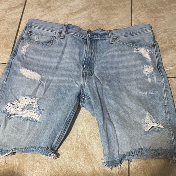 Levi's Other - Levi’s Ripped Denim Shorts